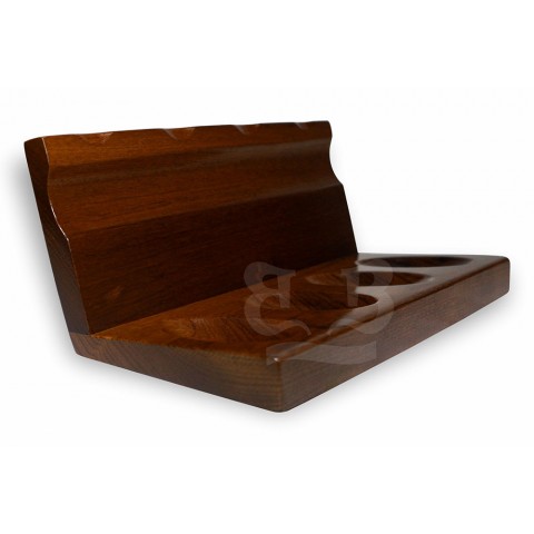 Suporte para Cachimbos Madeira Mod 5 (Suporta 4 cachimbos)